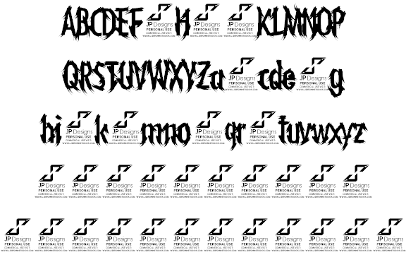 THE CROOKEDMAN DEMO font插图4 THE CROOKEDMAN DEMO font插图4