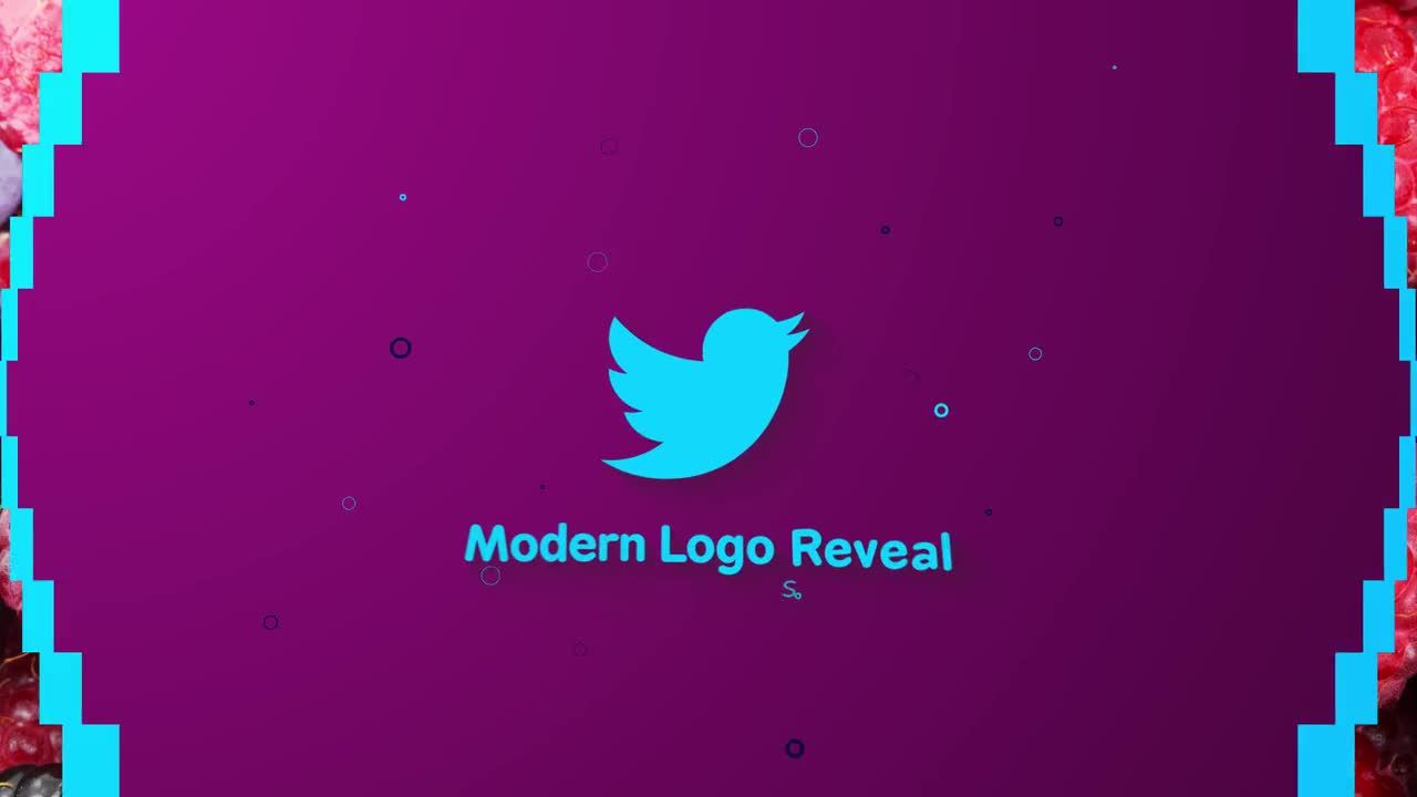 流畅简单的现代徽标显示素材库精选AE模板