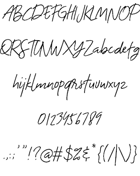 The Bouquet List font插图3