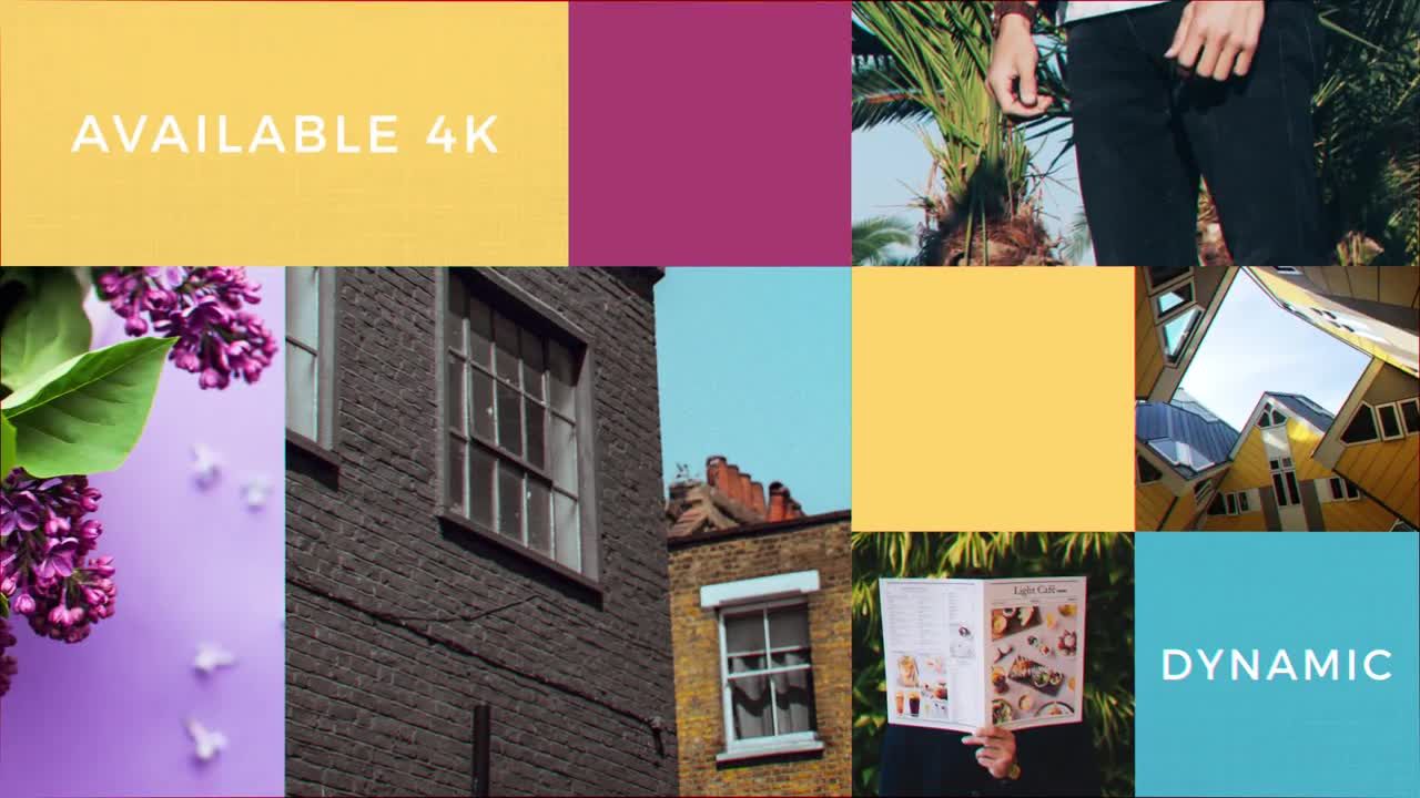 夏季幻灯片文本动画开场白素材库精选AE模板