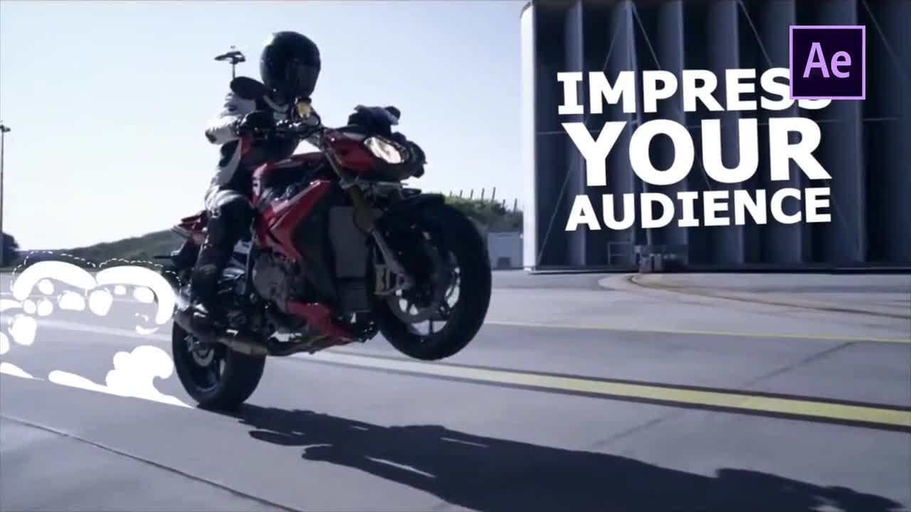 2D FX烟雾动画元素素材库精选AE模板