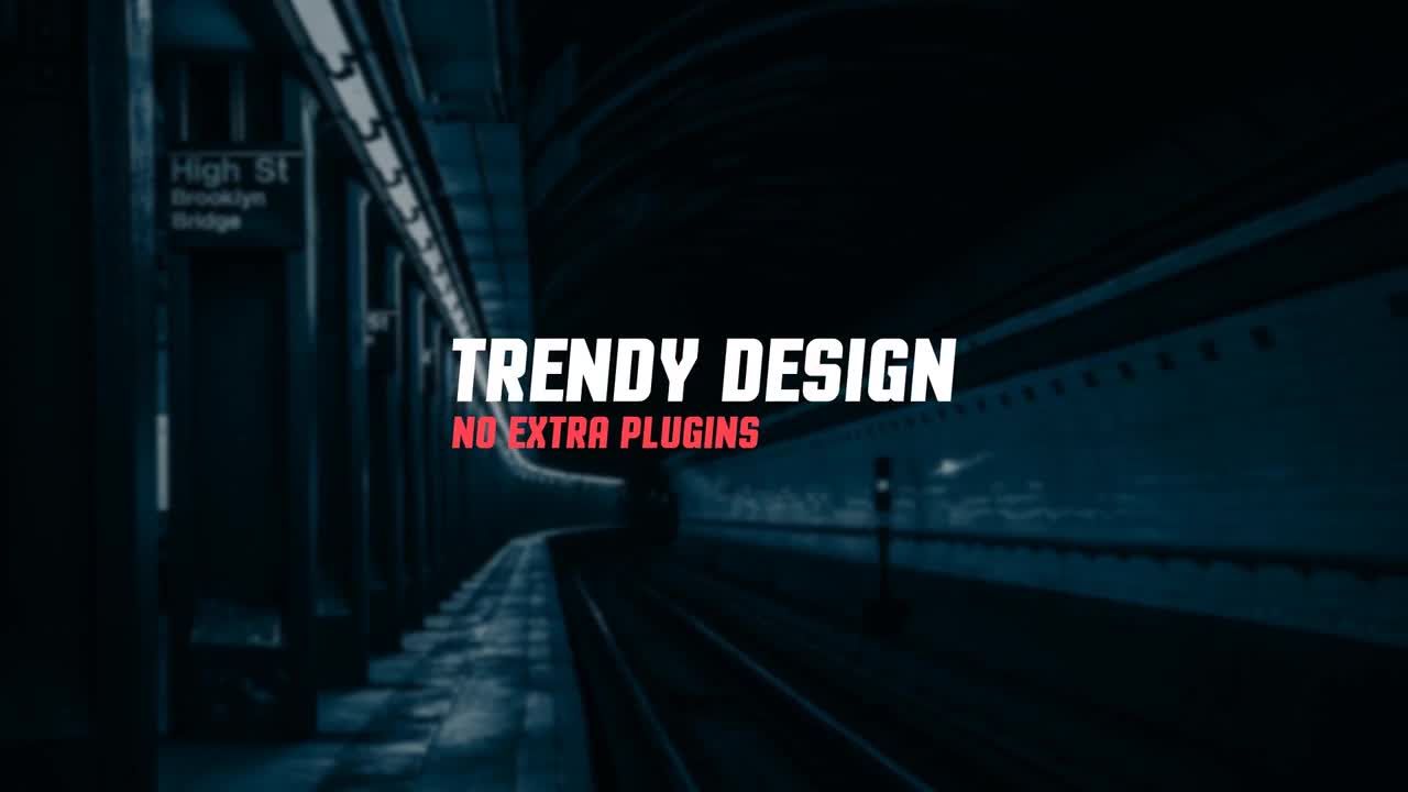 15个下三分之一商业广告全屏标题动画素材库精选AE模板