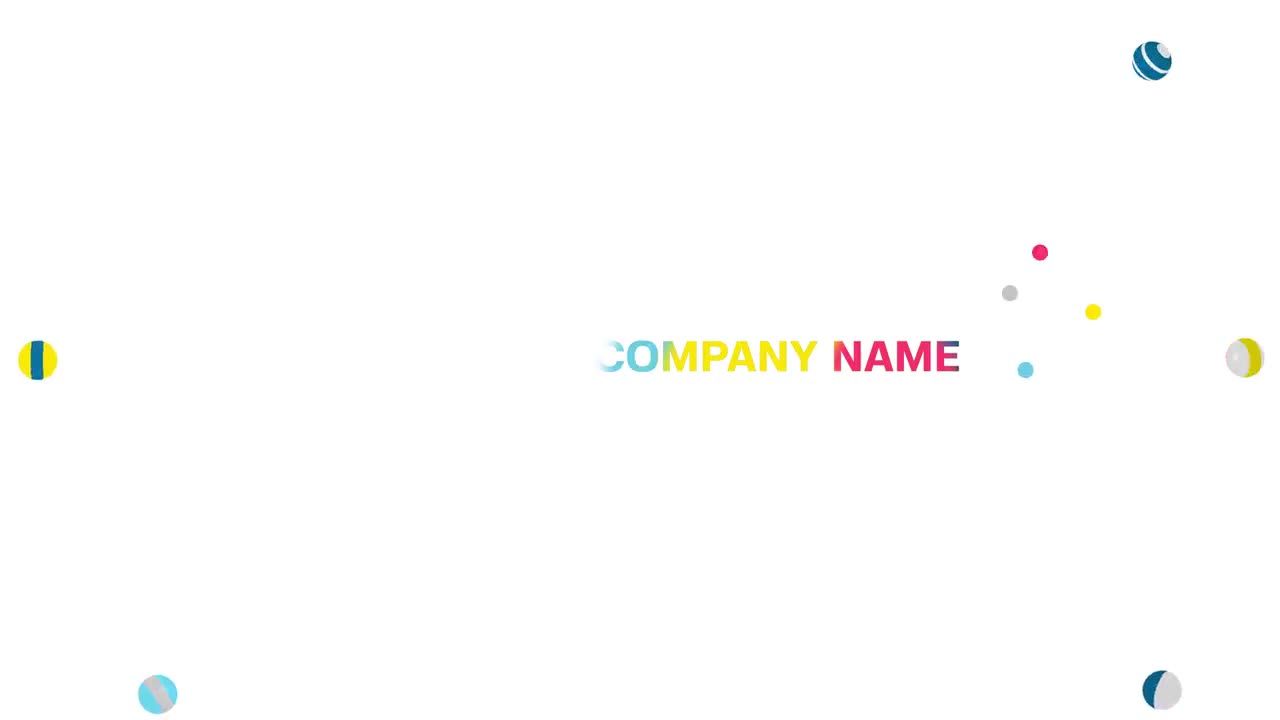 扁平化logo标识动画素材库精选AE模板