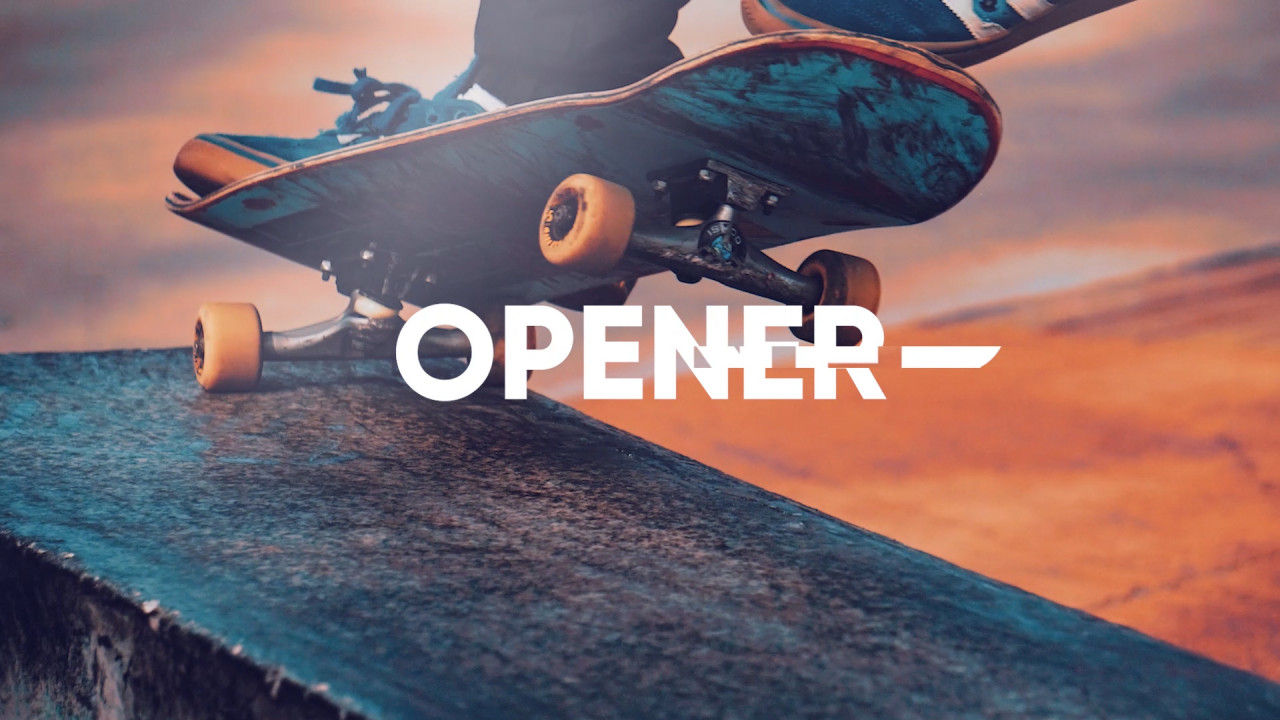 动态嘻哈推广介绍素材库精选AE模板