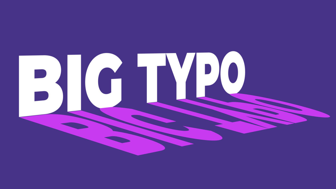 20个动态大排版特效标题ae模板