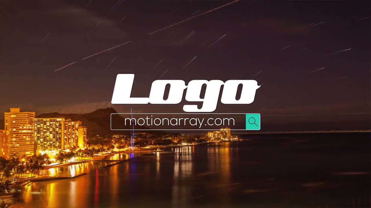 AE搜索徽标模板