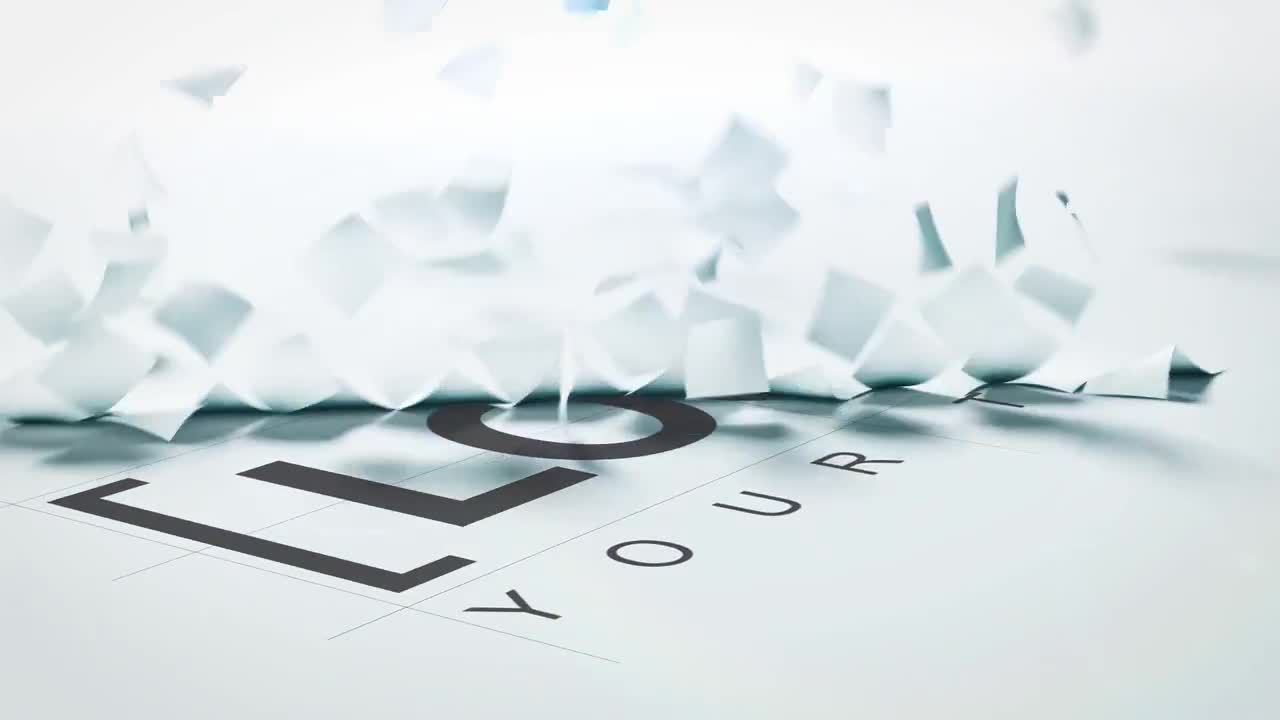 论文徽标显示效果公司业务介绍素材库精选AE模板