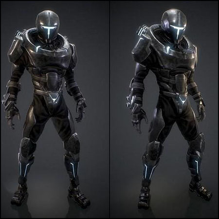 执法者 游戏角色素材之家精选3D模型