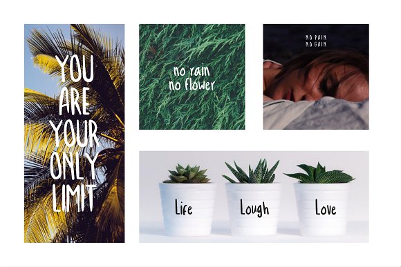 Troficanos Handwriting Display Font插图1