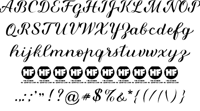 Miralight Demo font插图7