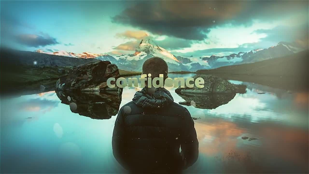 优雅的新视差幻灯片素材库精选AE模板