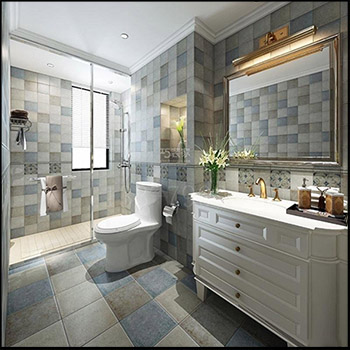 现代风格浴室场景素材之家精选3D模型