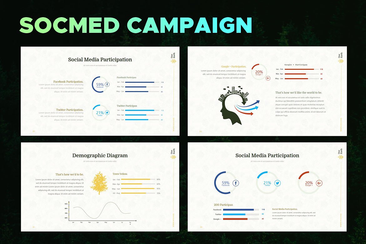 生态环境主题相关的 – PPT模板插图(5)