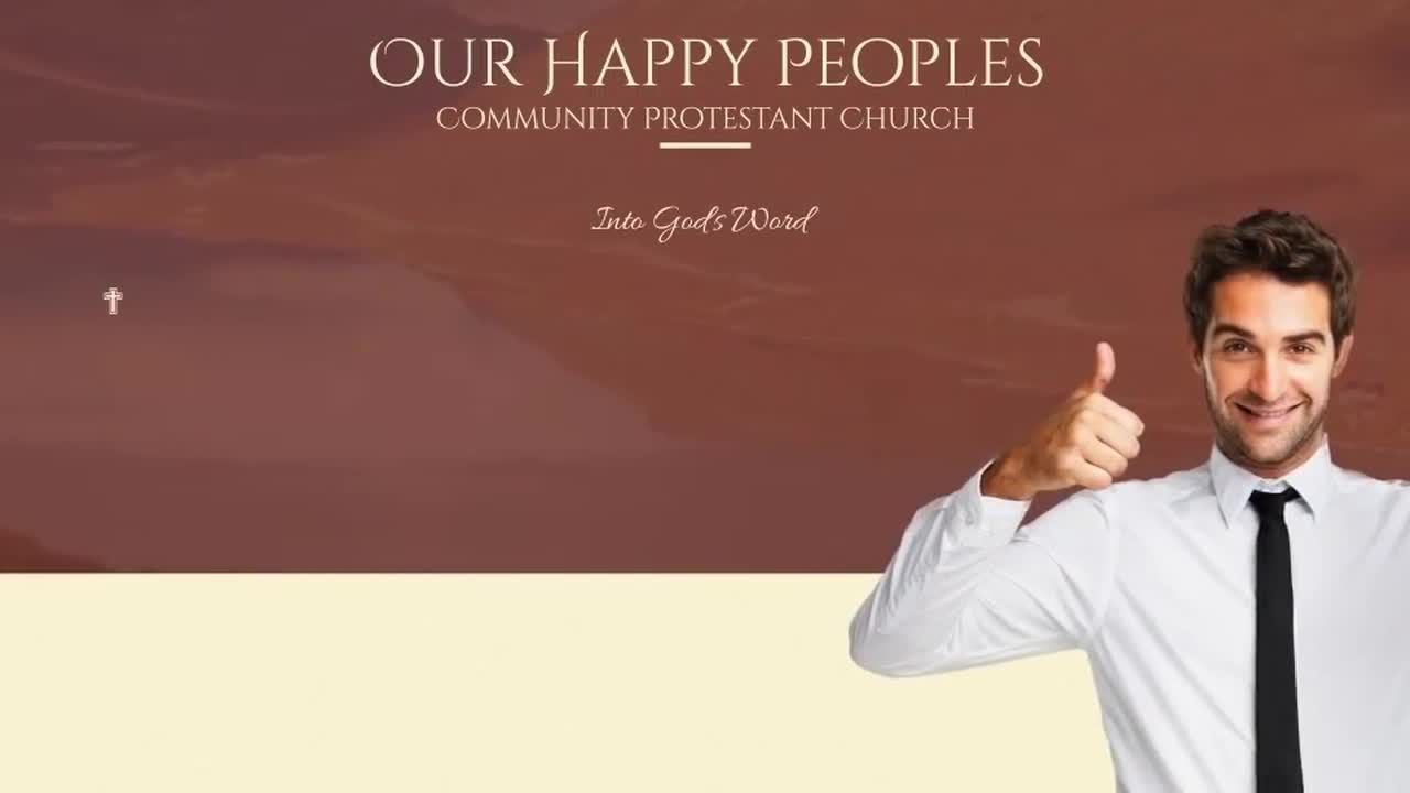 牧师演示教会幻灯片素材库精选AE模板