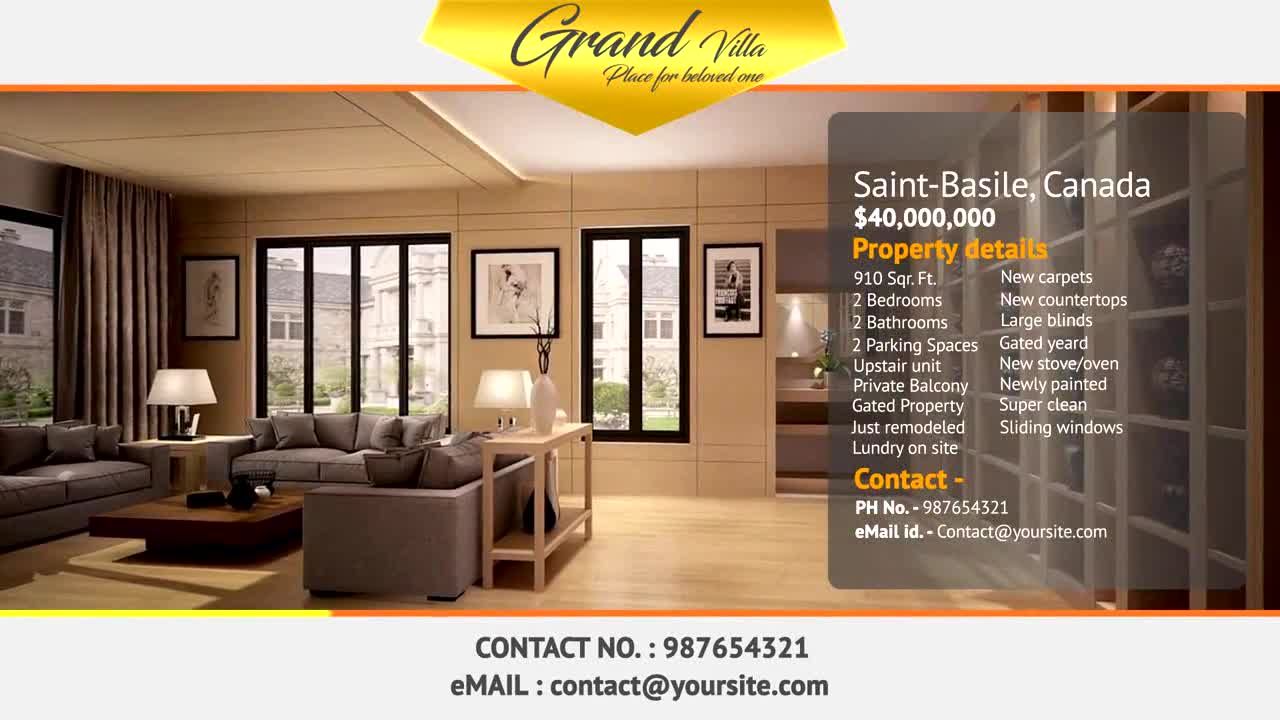 房地产幻灯片展示素材库精选AE模板