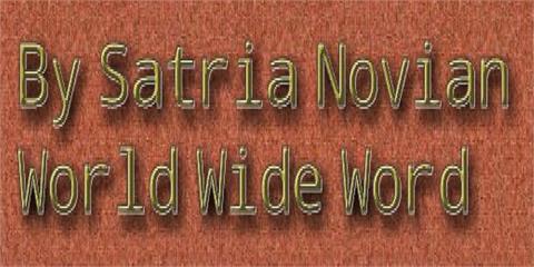 World Wide Word font素材之家精选英文字体