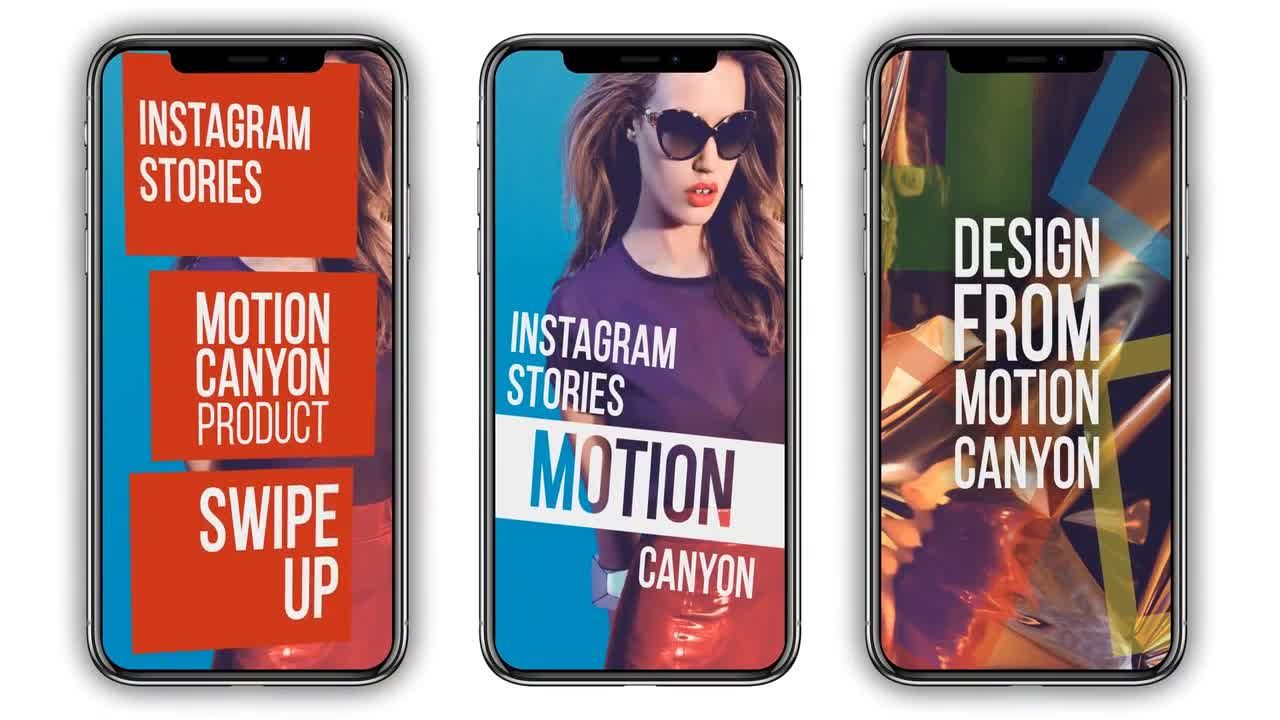 21个时尚Instagram故事素材库精选AE模板