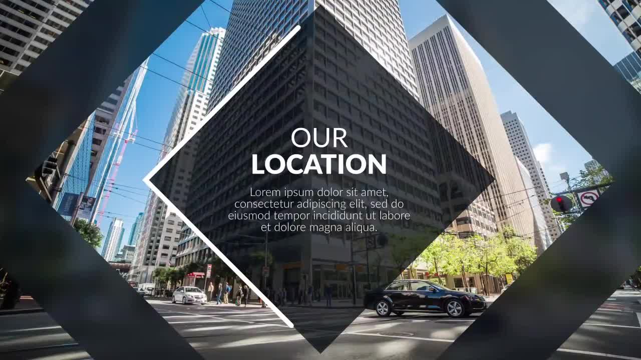 设计时尚几何促销素材库精选AE模板