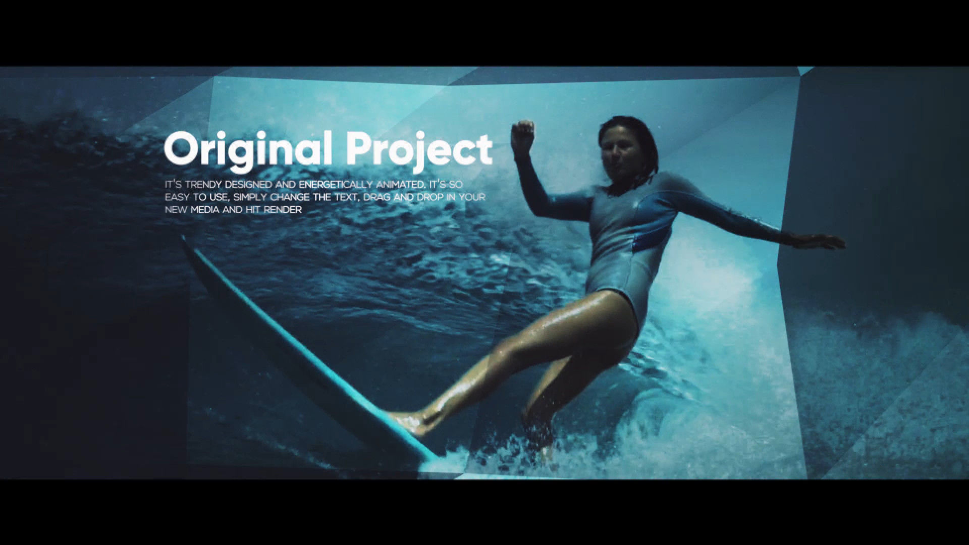 电影折射开场动画素材库推荐PR模板