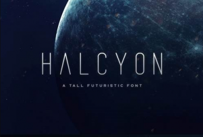 Halcyon Typeface素材之家精选英文字体