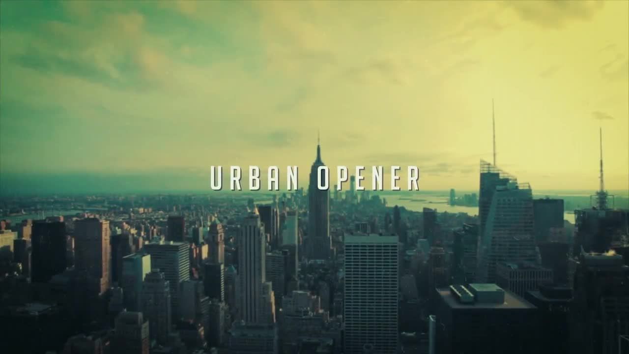 信号故障效果动画开场素材库精选AE模板