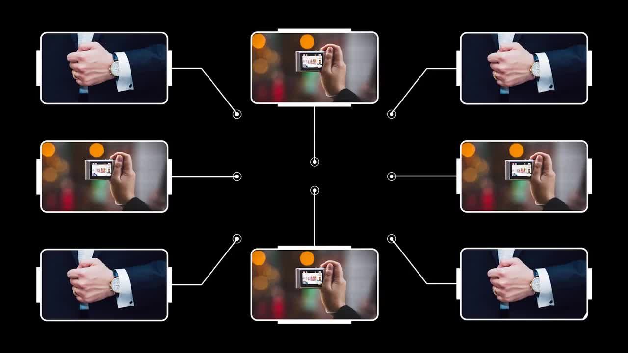 图像呼出素材库精选pr模板