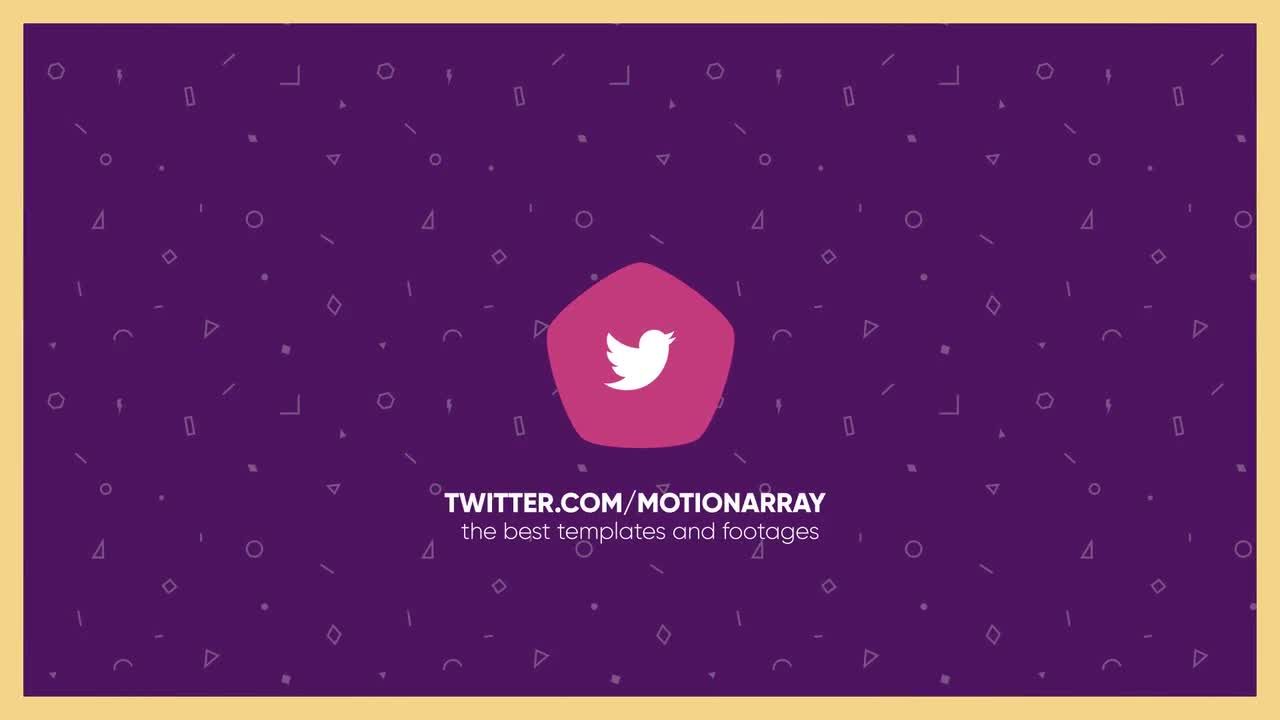 最小的快速徽标素材库精选AE模板