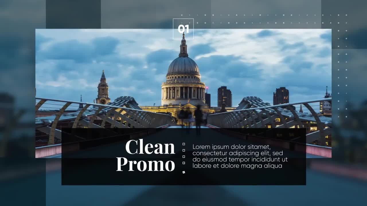 时尚设计创造性动画效果企业介绍素材库精选AE模板