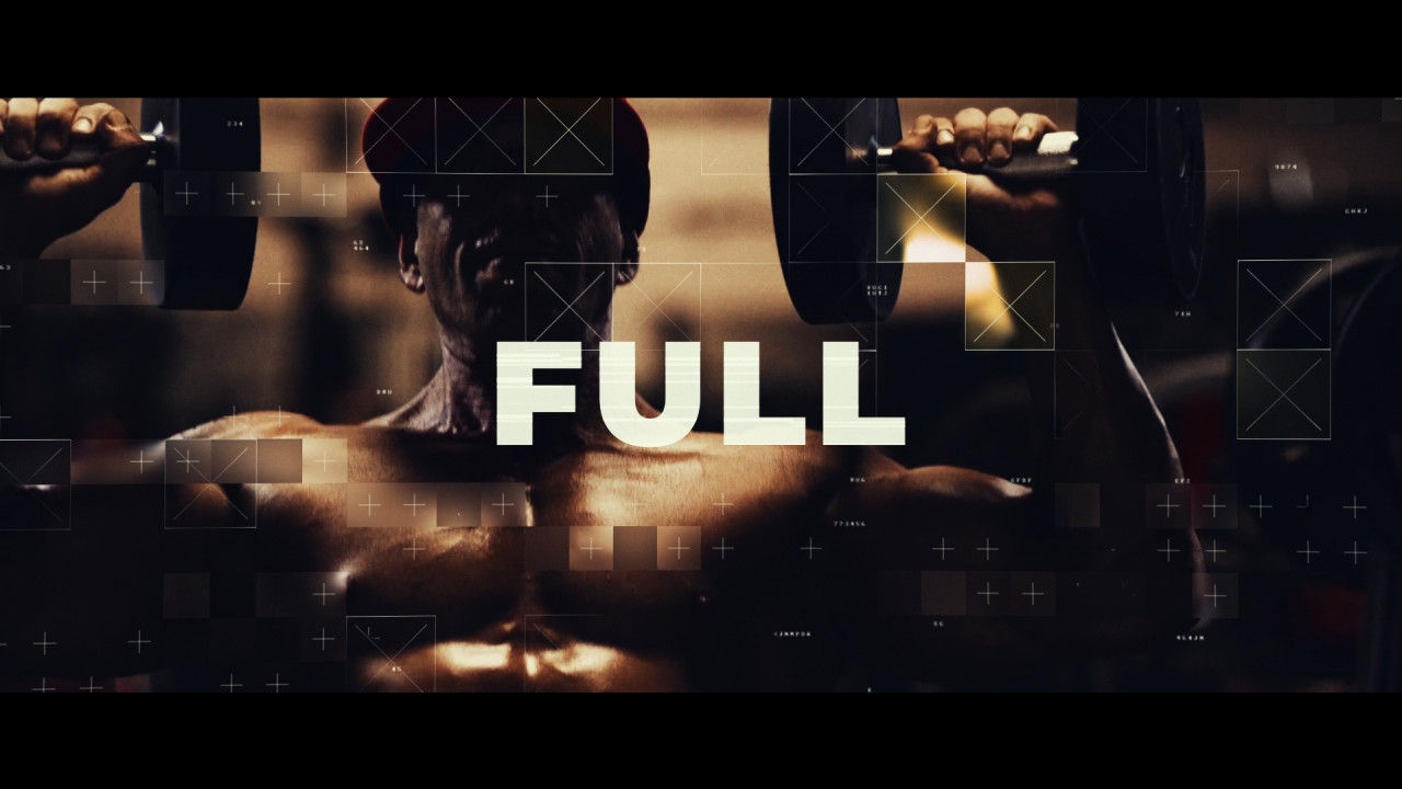 充满活力的运动锻炼Logo动画素材库精选AE模板