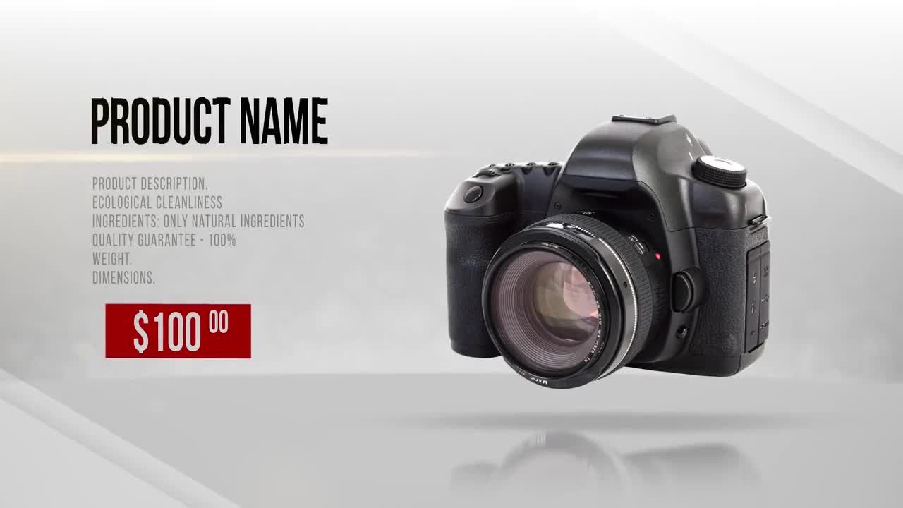 产品宣传介绍动画AE视频模板