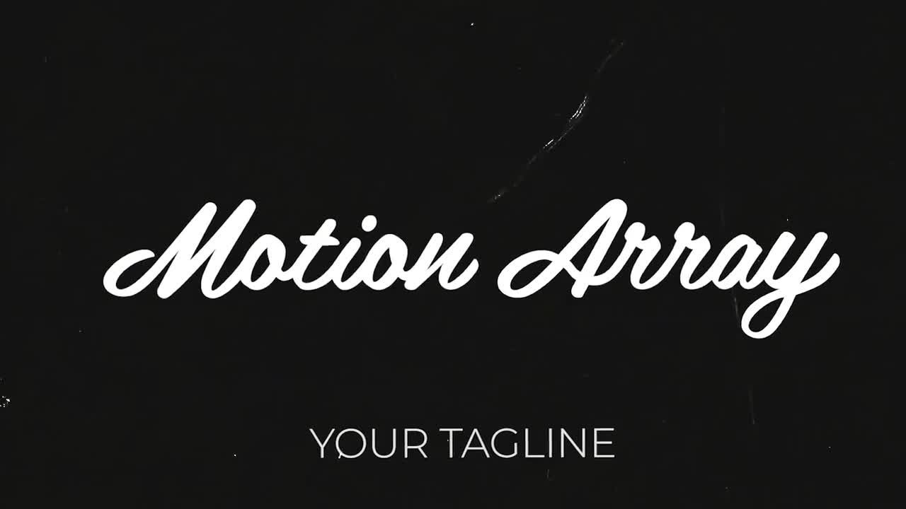 简短的闪烁标题超快过渡Pr模板