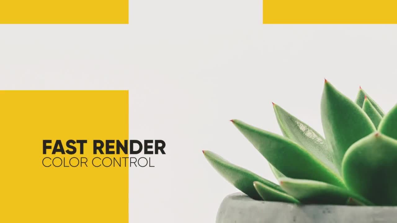 干净设计素材库推荐PR模板