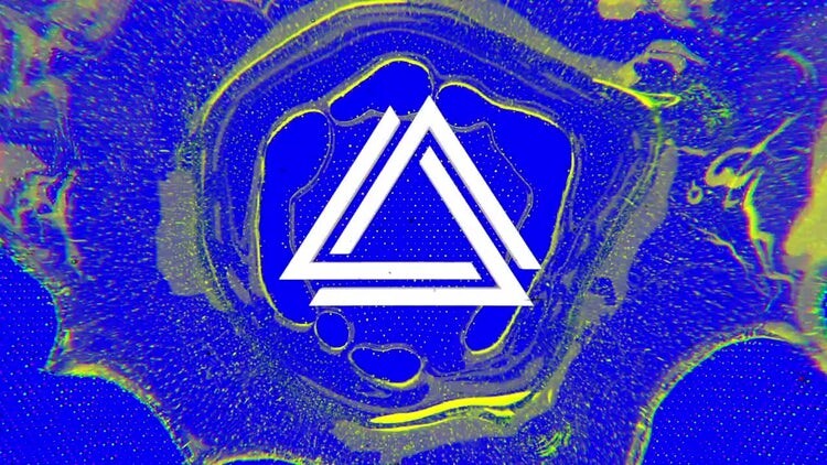 现代活力的故障徽标展示素材库精选AE模板