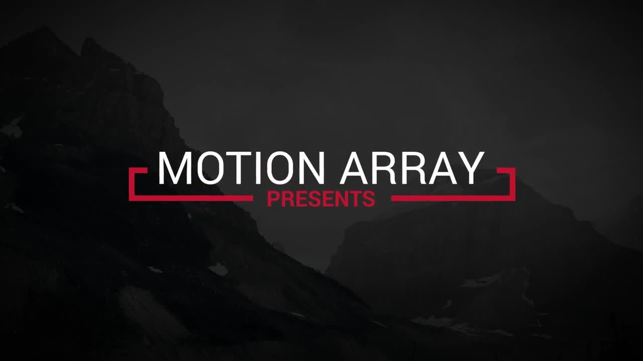 12个时尚的全屏和低三分之一标题素材库精选AE模板