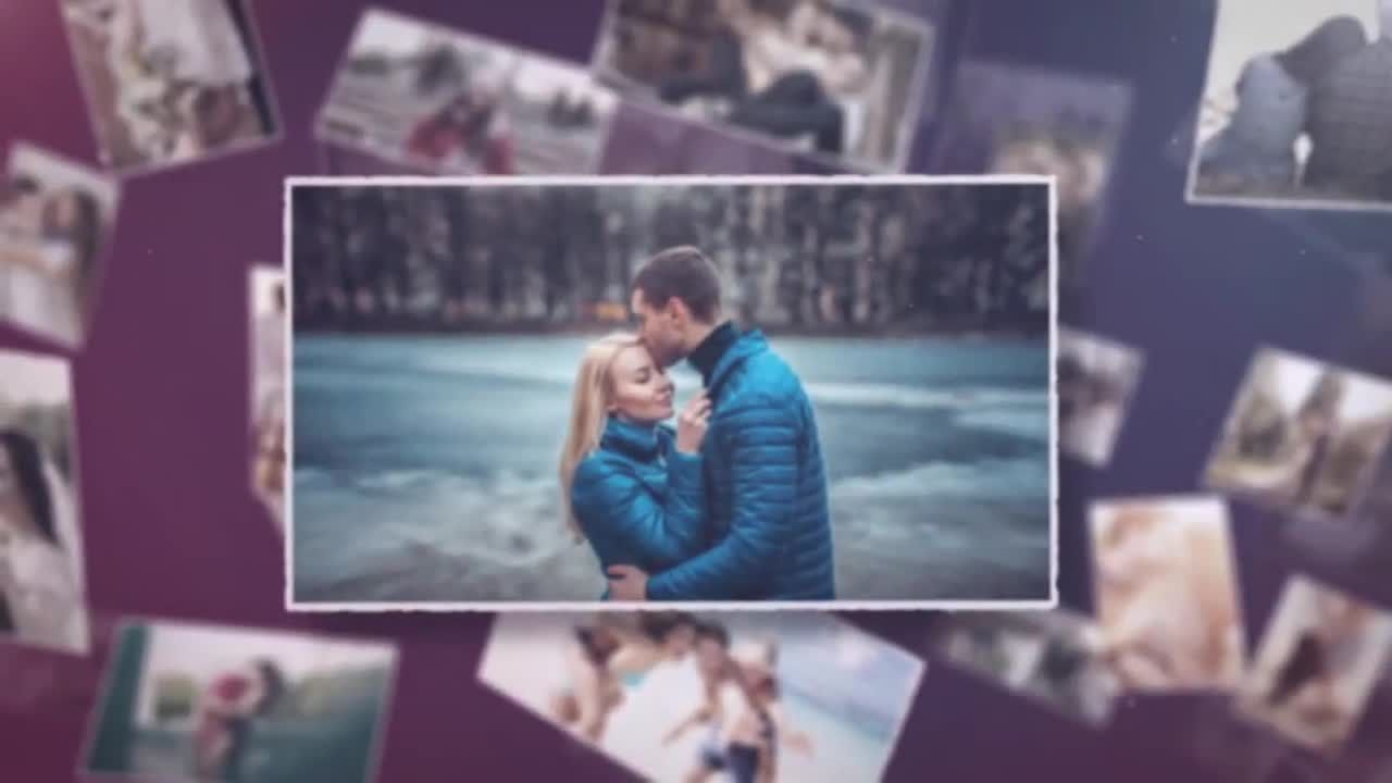 多重浪漫婚礼幻灯片素材库精选AE模板