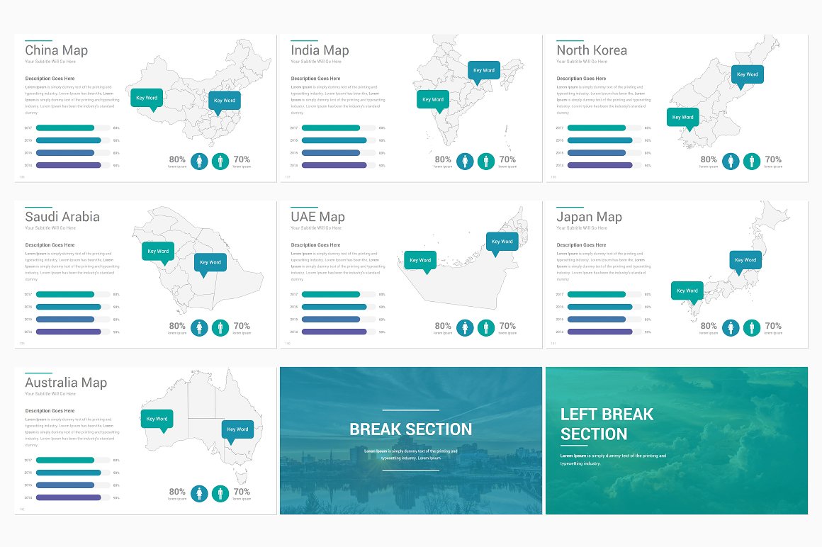 专业创意的科研PowerPoint模板下载插图(18)