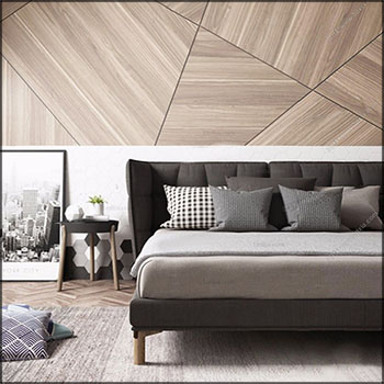 北欧双人床素材之家精选3D模型