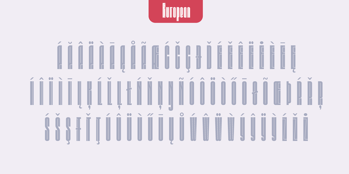 Episode Font Family插图5