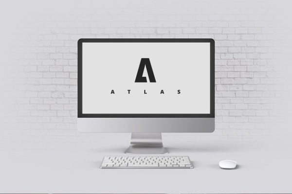 简约现代大方的 PPT 幻灯片模板 Atlas – Bold Presentation