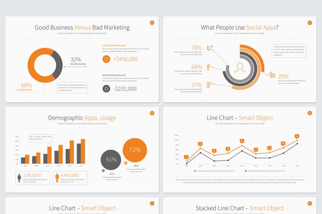 业务发展规划方案PPT幻灯片设计模板 Business Development PowerPoint Template插图(6)