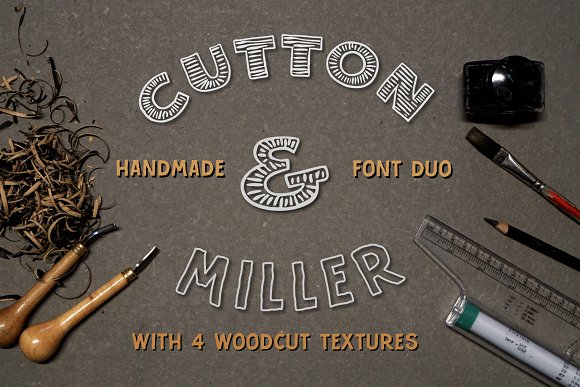 Cutton & Miller Font Duo素材之家精选英文字体