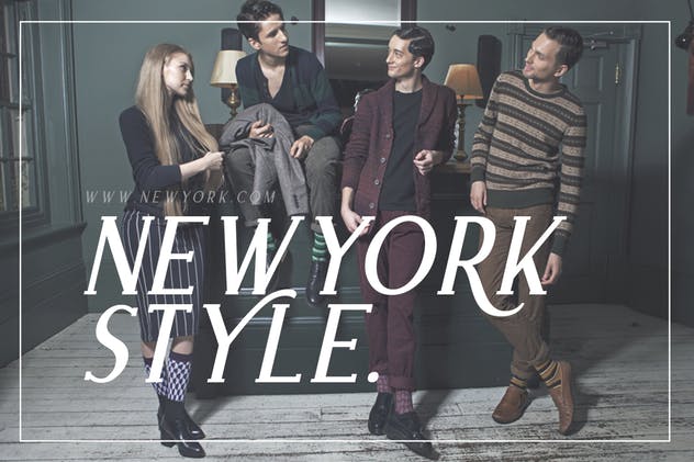 经典优雅外观衬线英文字体下载 Merova – Classic Serif (5 Fonts)插图(4)