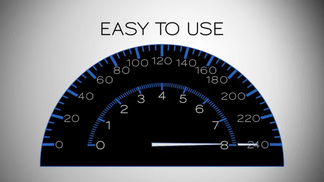 12个自动仪表板素材库精选AE模板