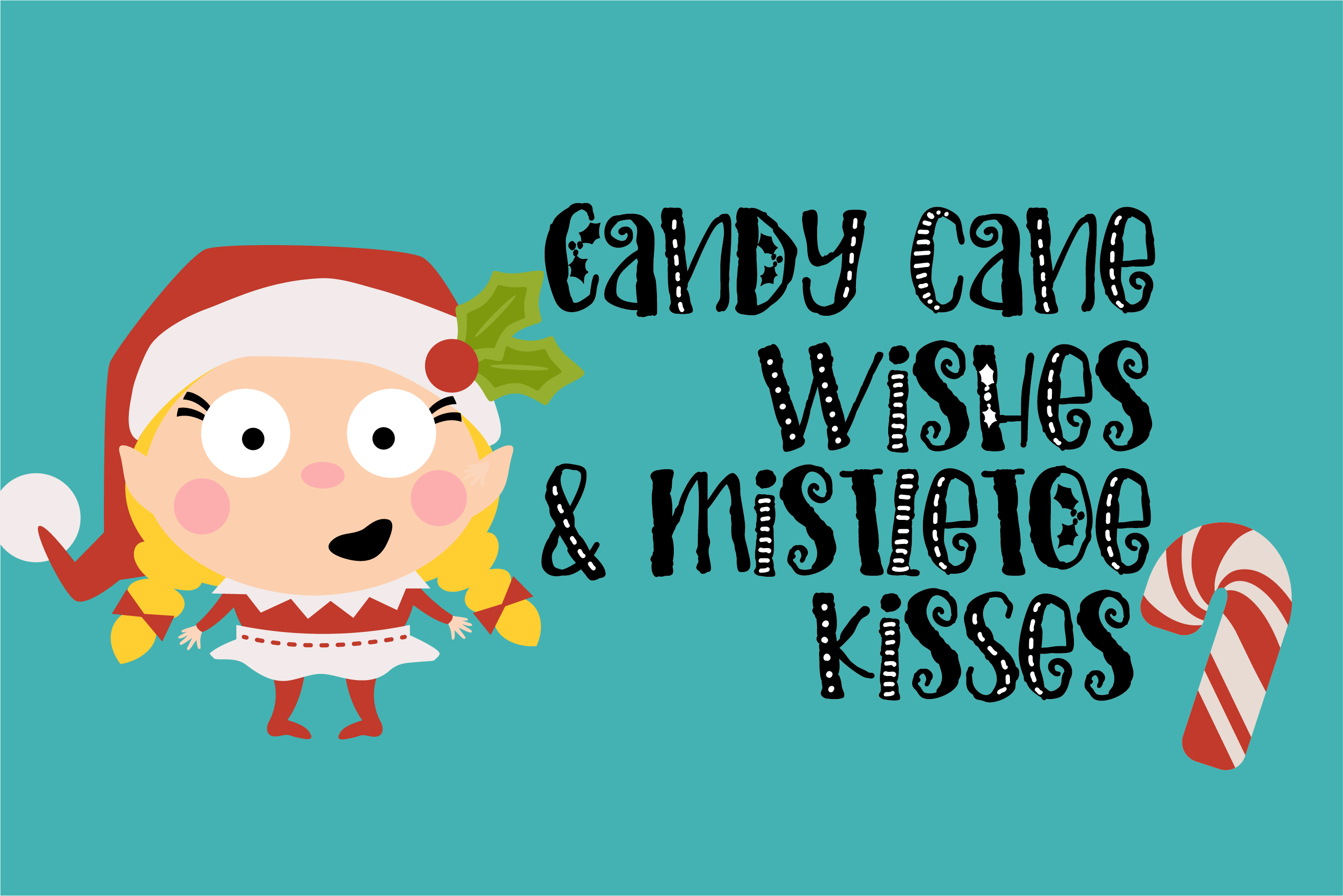 PN Homegirl HolidayRegular Font插图2