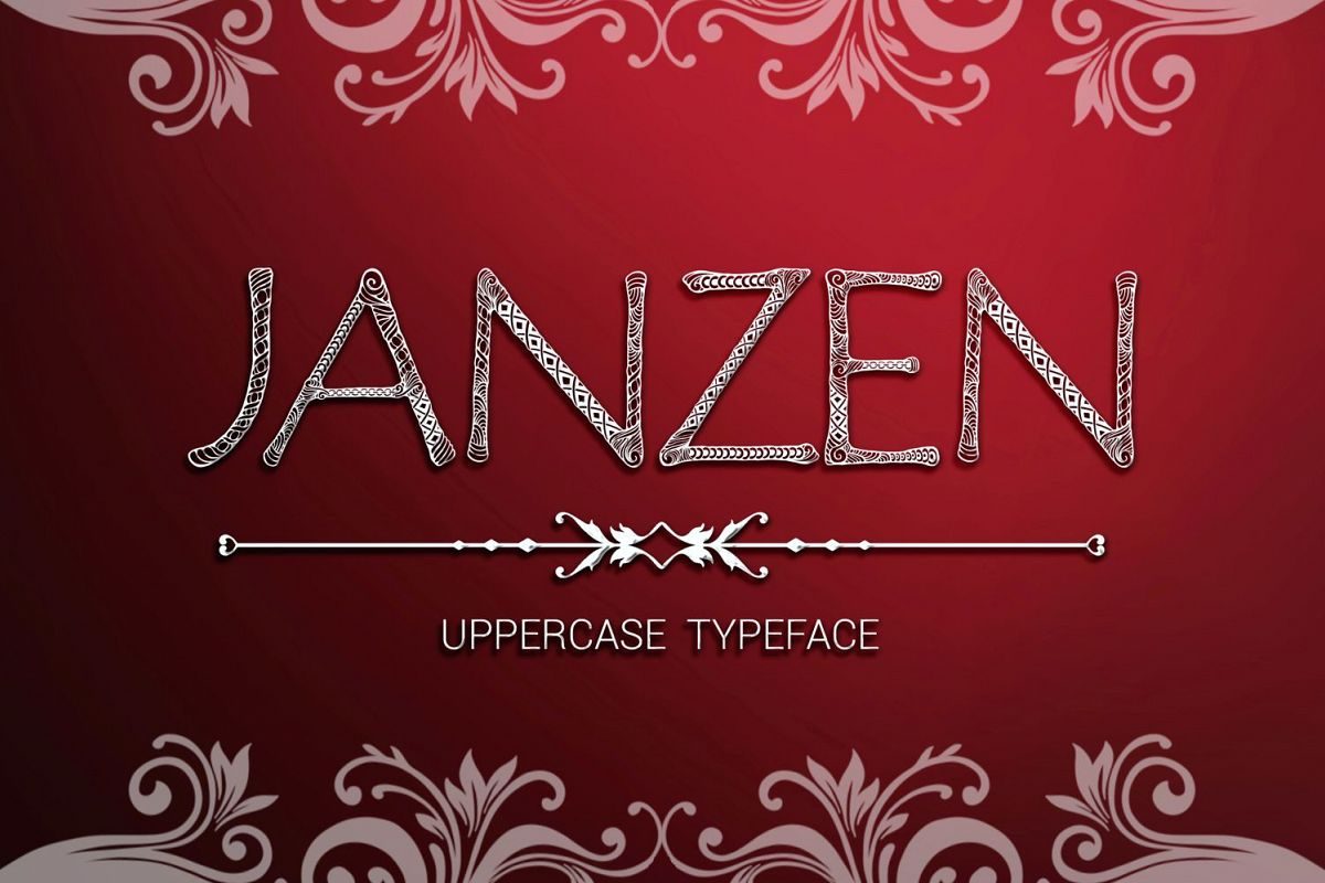 Janzen font Other Font素材之家精选英文字体