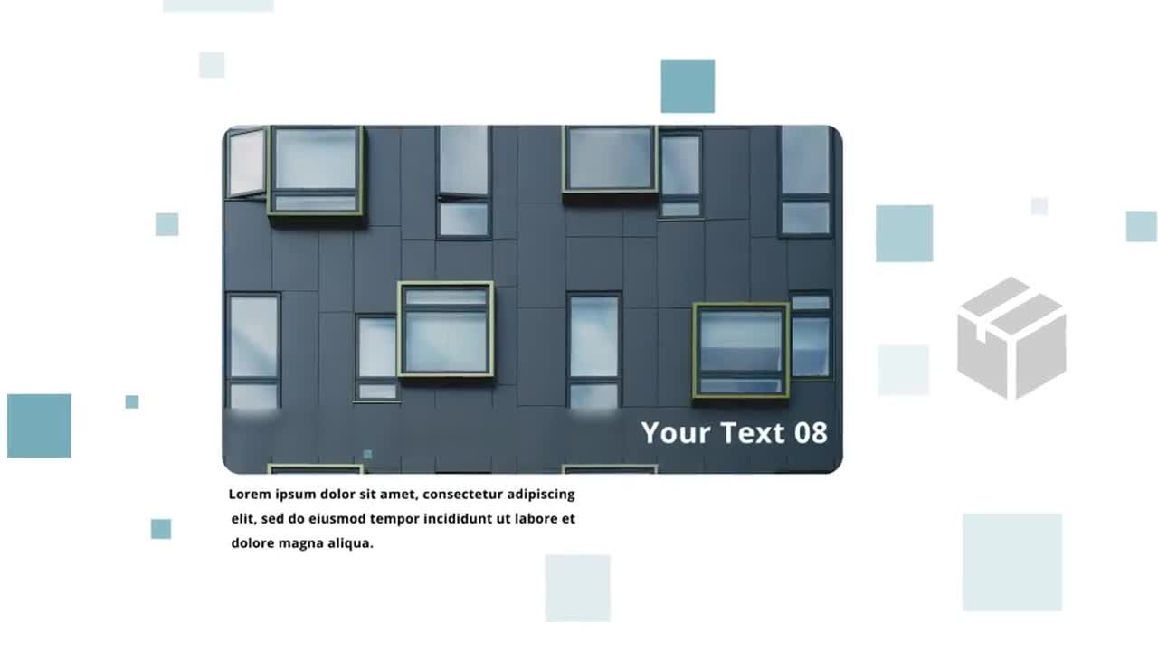 现代公司演示开场白素材库精选AE模板