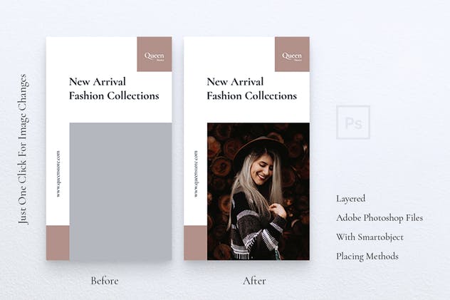 Instagram社交媒体广告设计模板素材库精选 QUEEN Instagram Story插图(3)