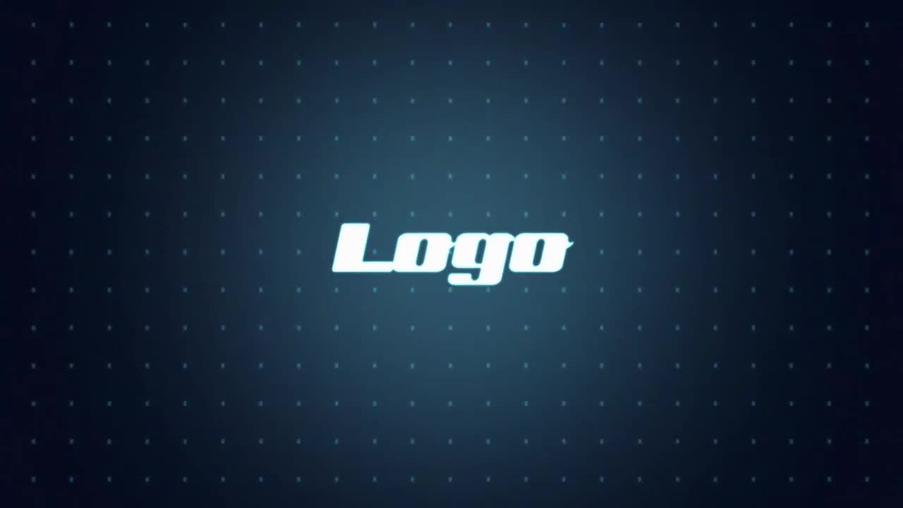 高科技的logo动画展示素材库精选AE模板Logo Pulse