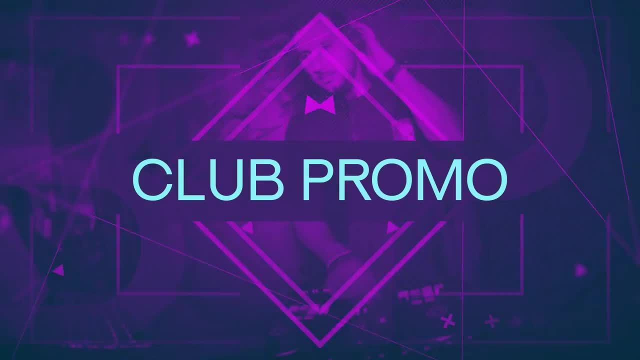 俱乐部促销宣传产品素材库精选AE模板
