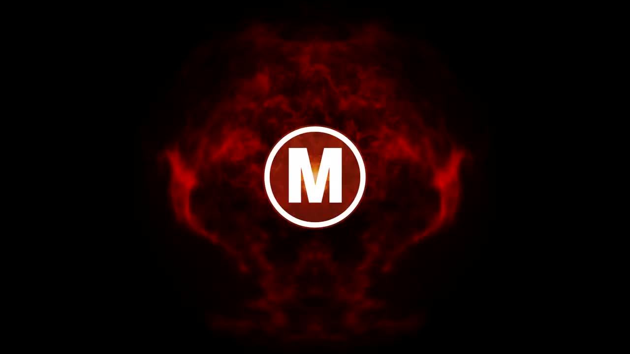 震撼的火焰logo揭示片头素材库精选AE模板